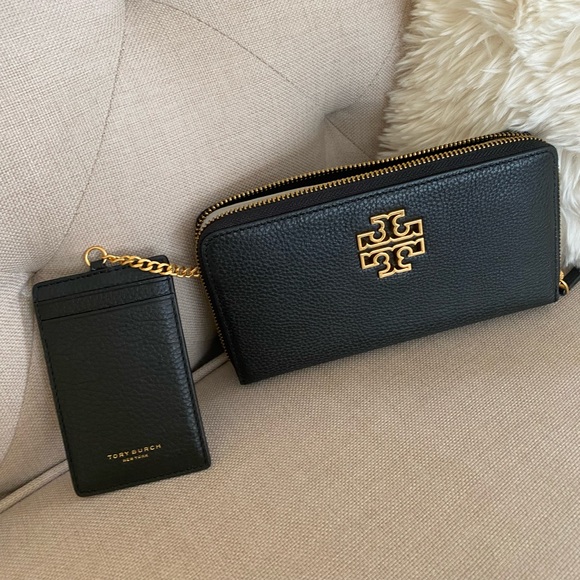 NEW Tory Burch Britten Zip Continental Wallet - Picture 2 of 7
